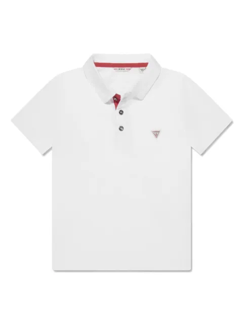 guess kids Camisa polo de algodão
