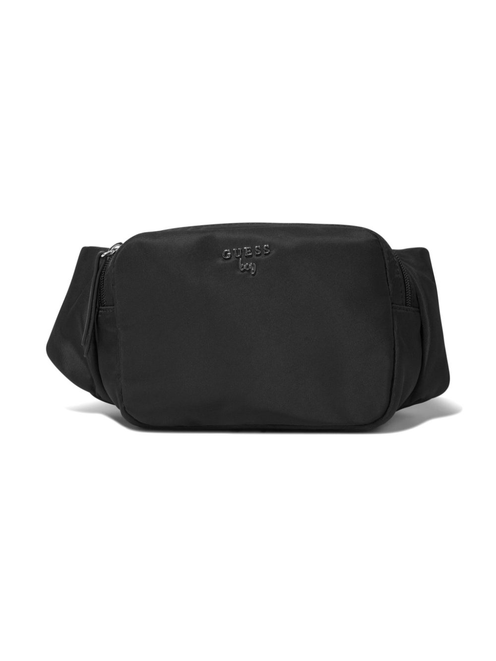 guess kids logo-lettering belt bag - Nero