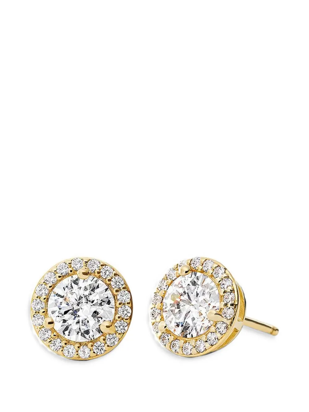 Michael Kors crystal-embellishment earrings - Gold