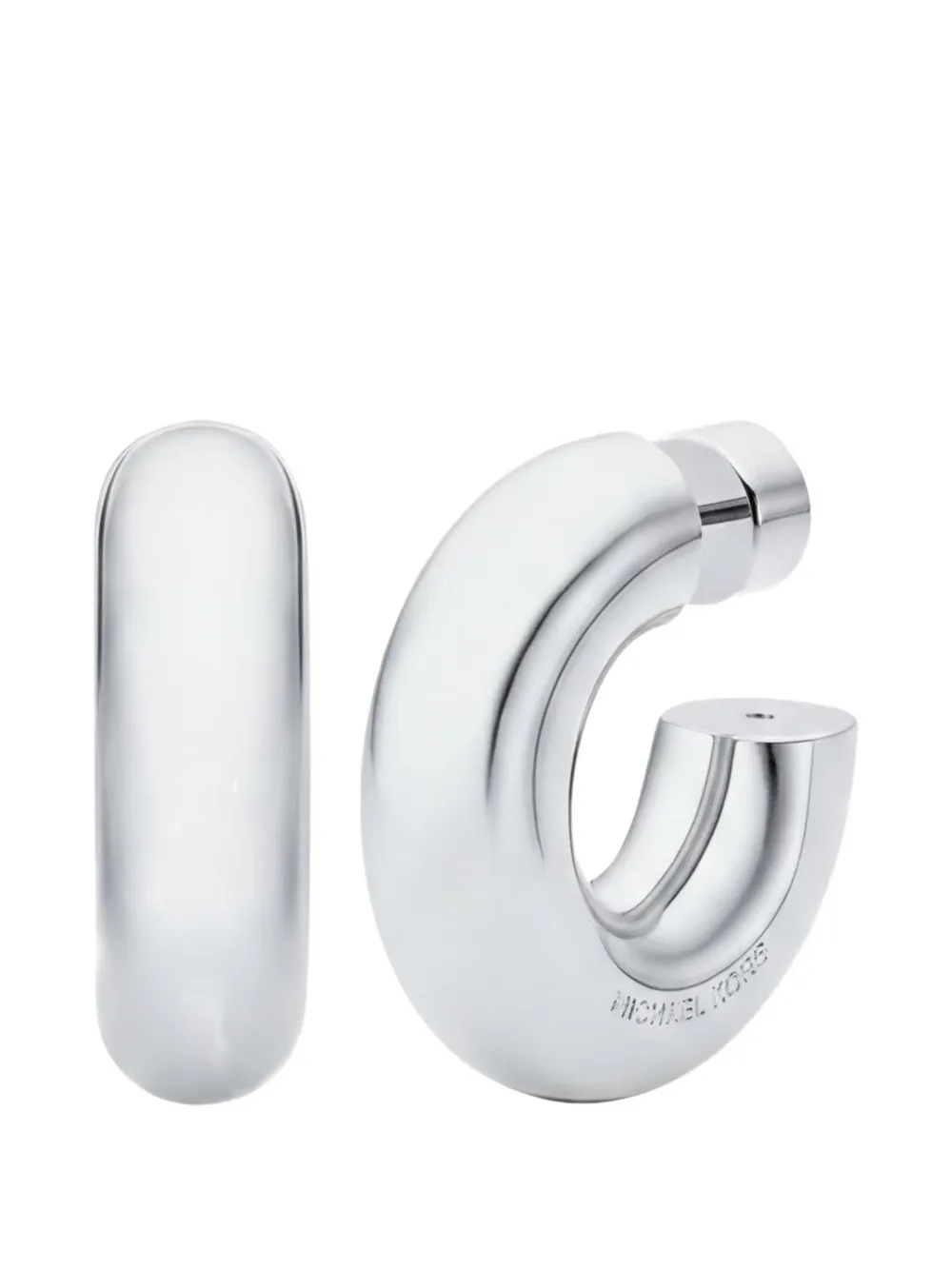 Michael Kors curve earrings - Silver