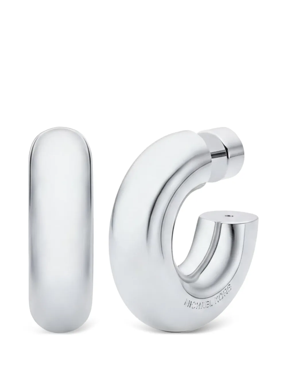 Michael Kors curve earrings - Silver