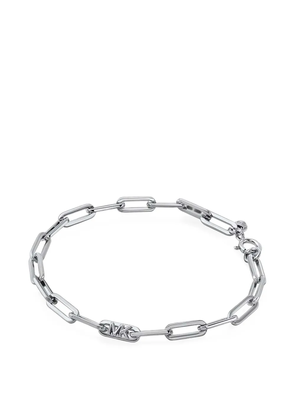 Michael Kors Kettenarmband mit Logo-Anhänger - Silber