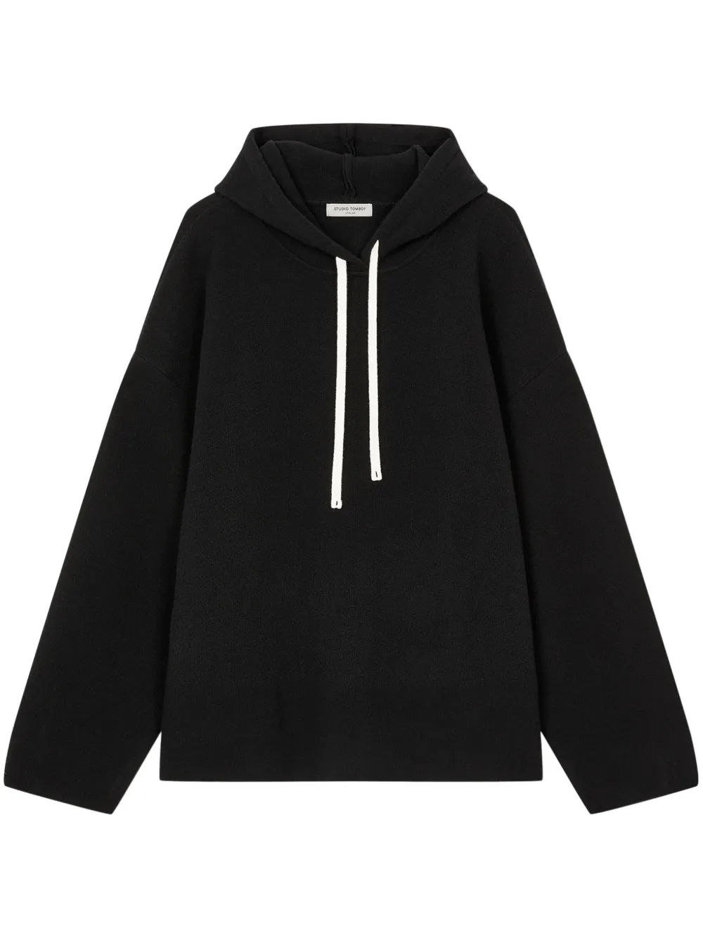 STUDIO TOMBOY drawstring-hood jumper | Black | Image 1