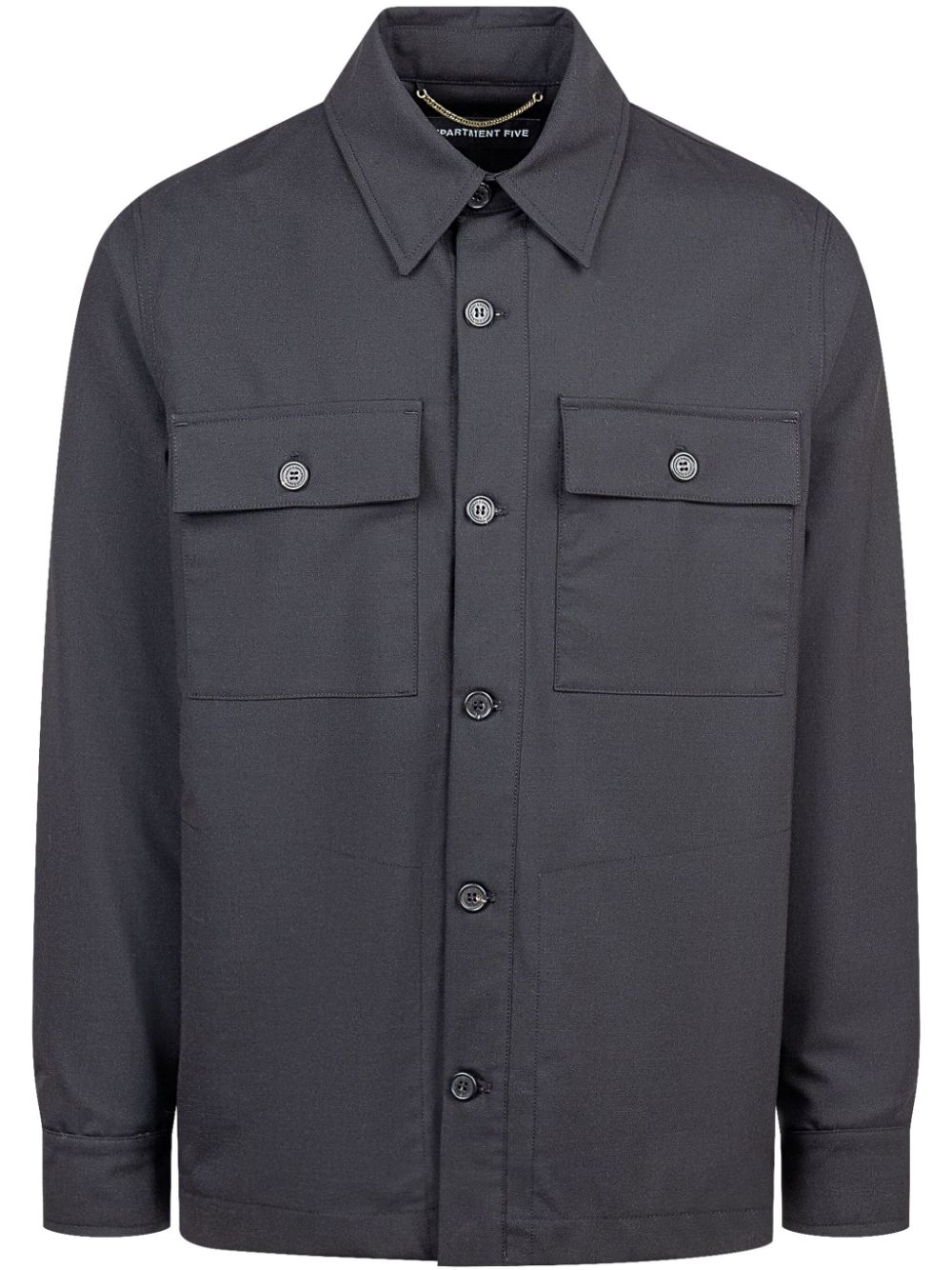 Department 5 Pike shirt jacket - Black