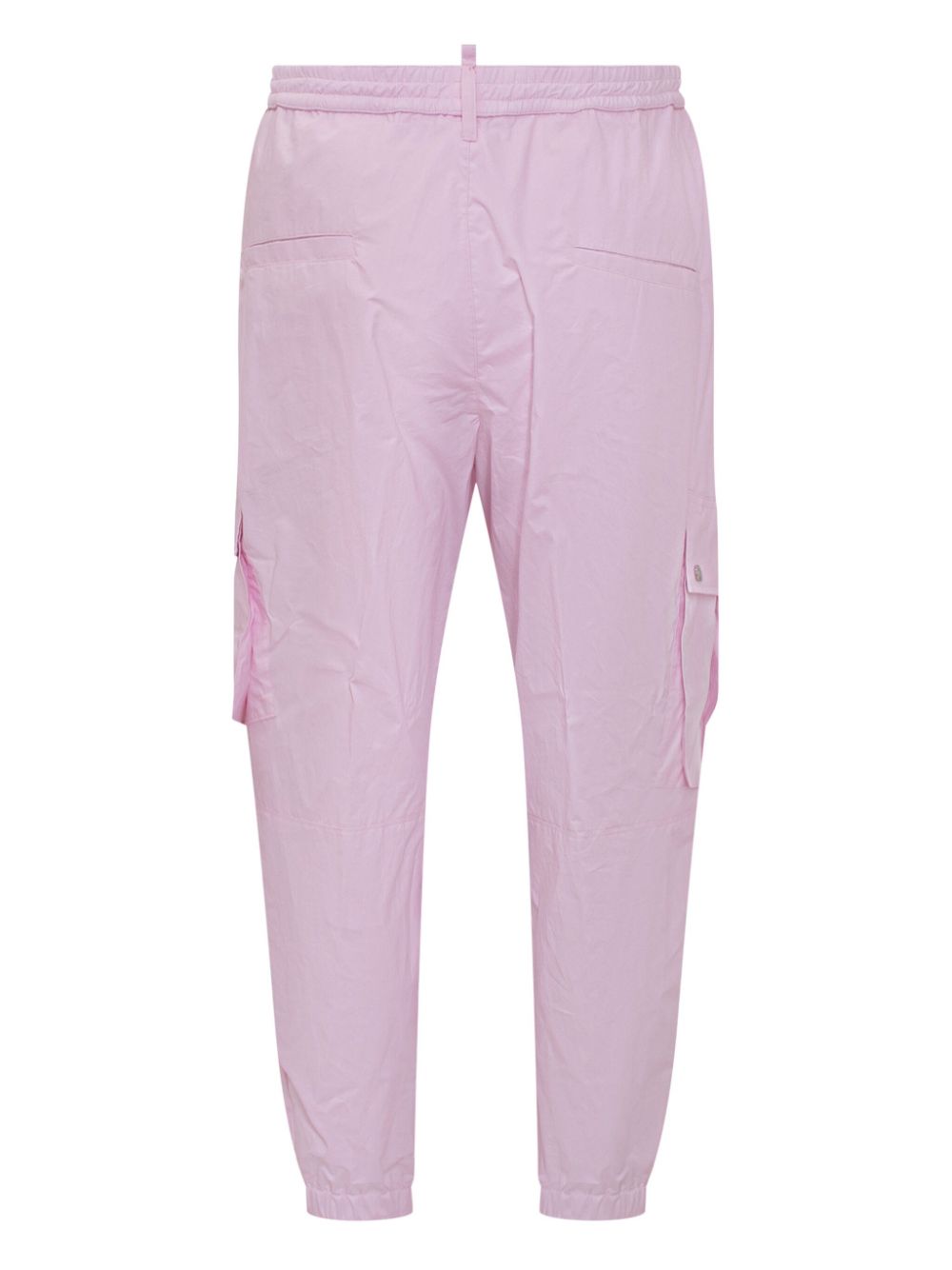 DSQUARED2 logo-print cargo trousers - Roze