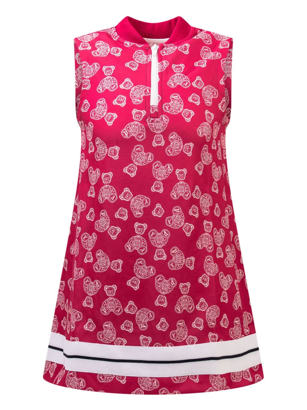 Palm Angels Kids Jurk met print Roze