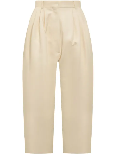 Calcaterra pantalones capri con bolsillos