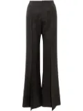 Calcaterra high-waisted trousers - Black