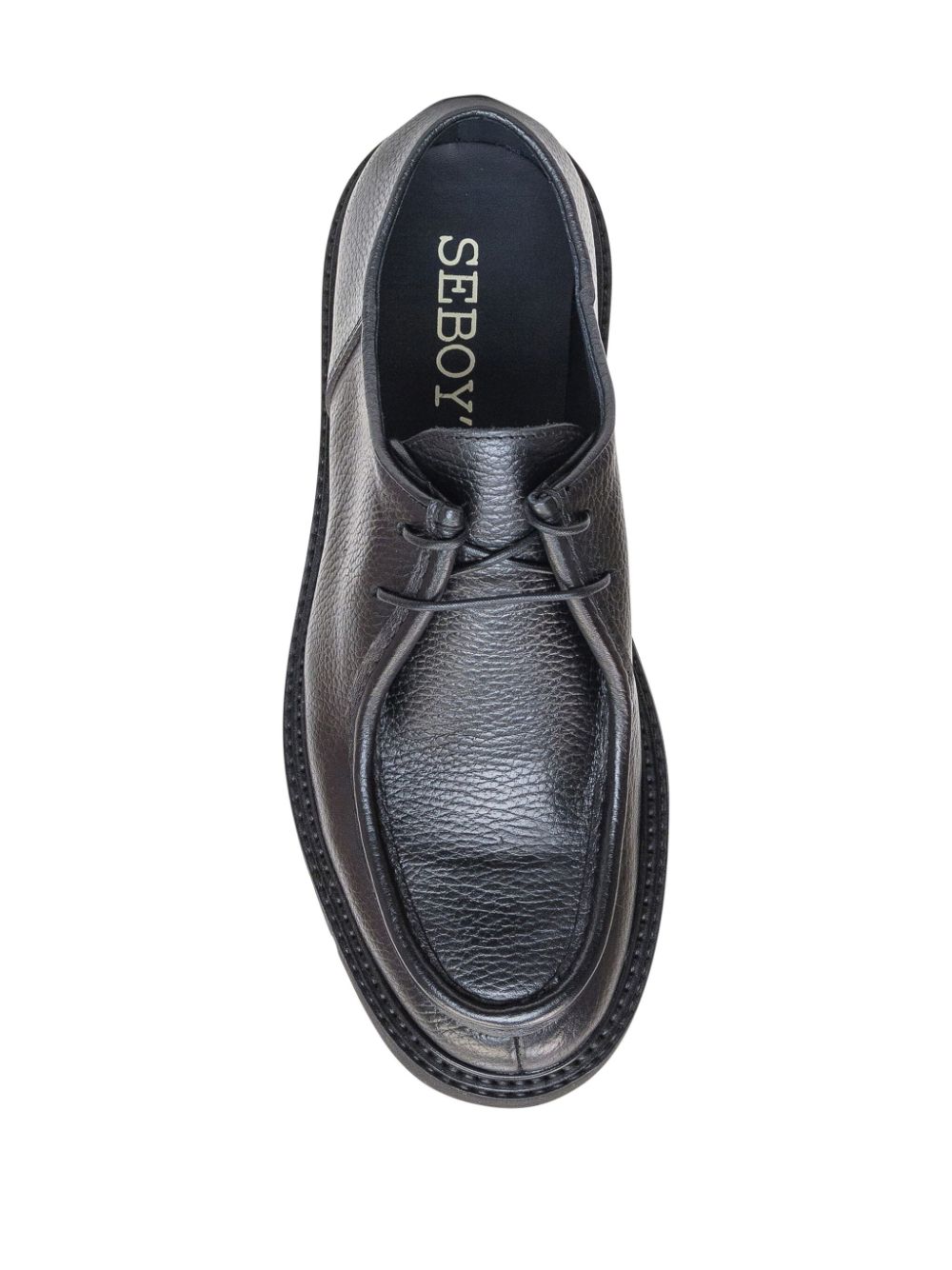 Seboy Cambridge lace-up shoes Black