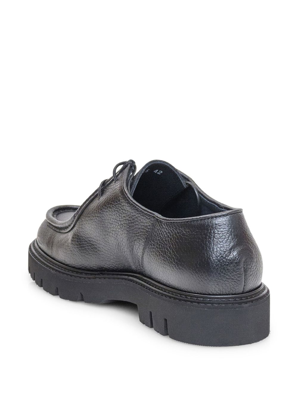 Seboy Cambridge lace-up shoes Black