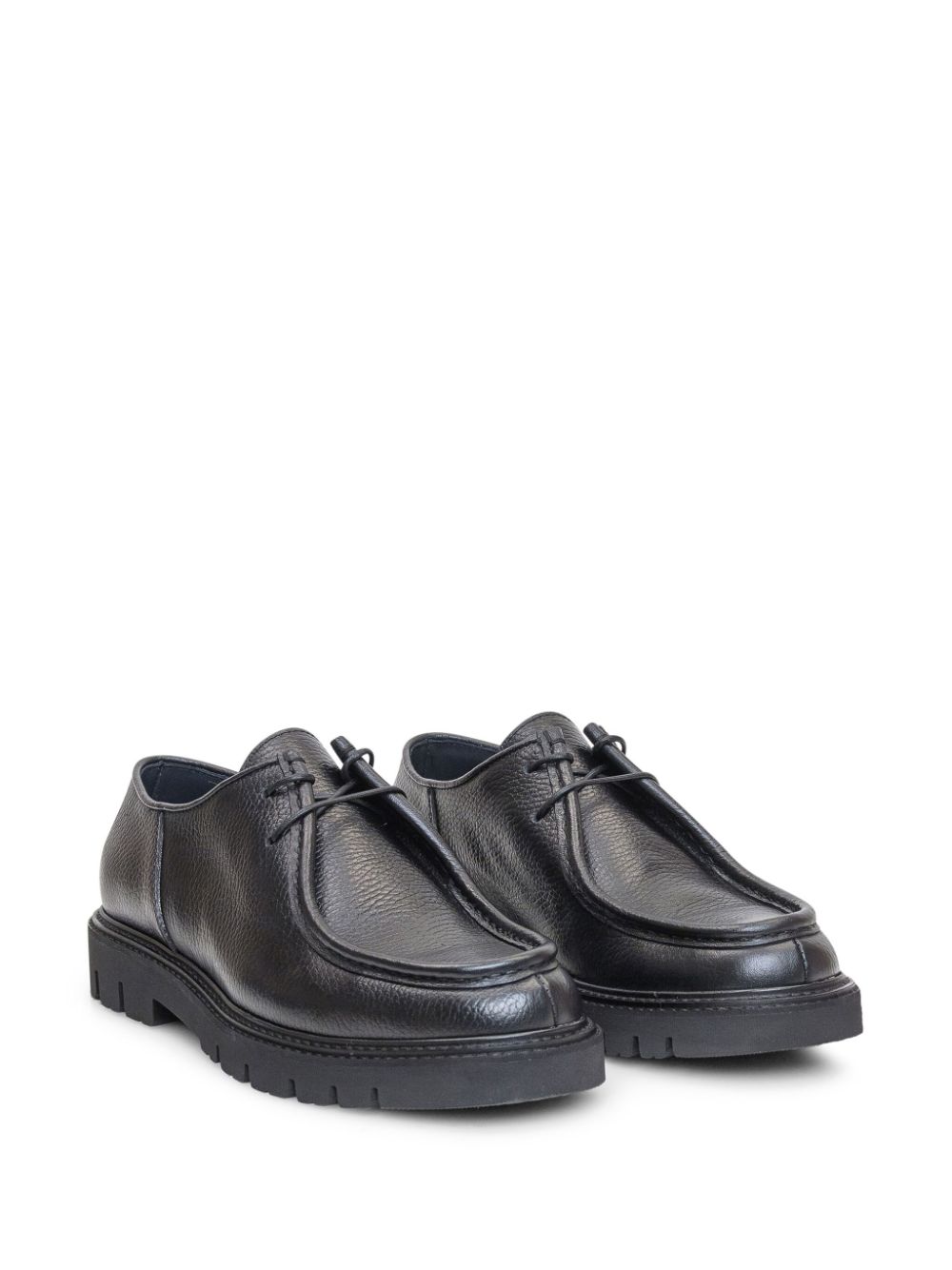 Seboy Cambridge lace-up shoes Black