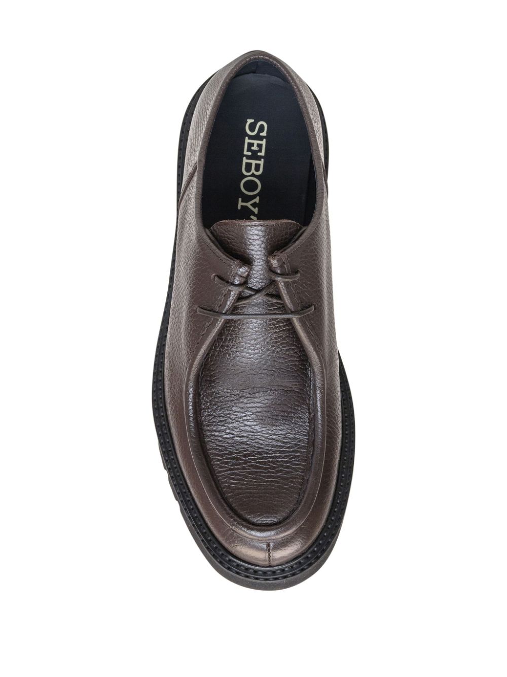 Seboy Cambridge lace-up shoes Brown