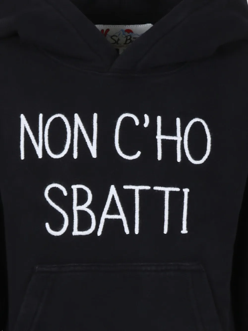 MC2 Saint Barth Kids Oliver Boy hoodie Zwart