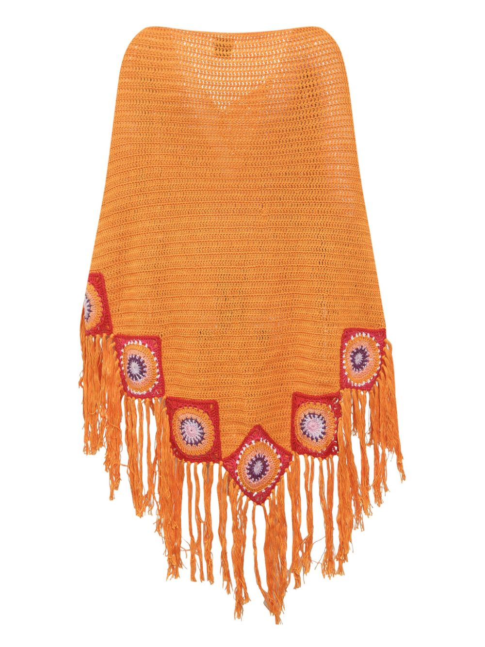 MIXIK fringed jumper - Oranje