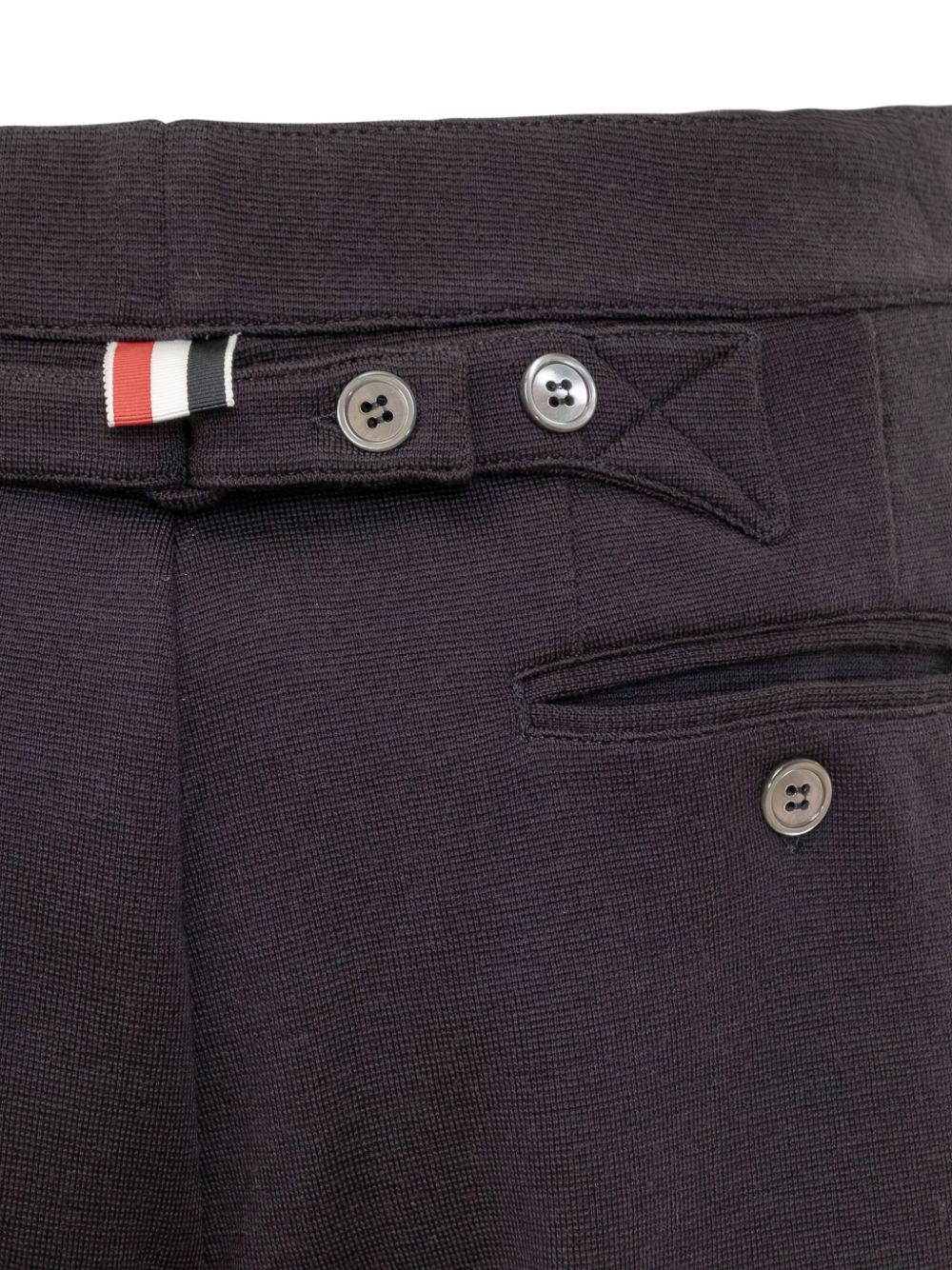 Thom Browne Shorts met logopatch Blauw