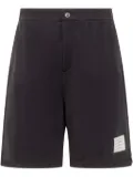 Thom Browne logo patch shorts - Blue