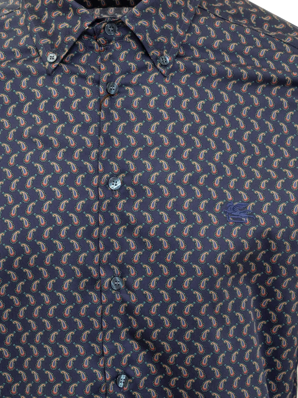 ETRO Fuji overhemd Blauw
