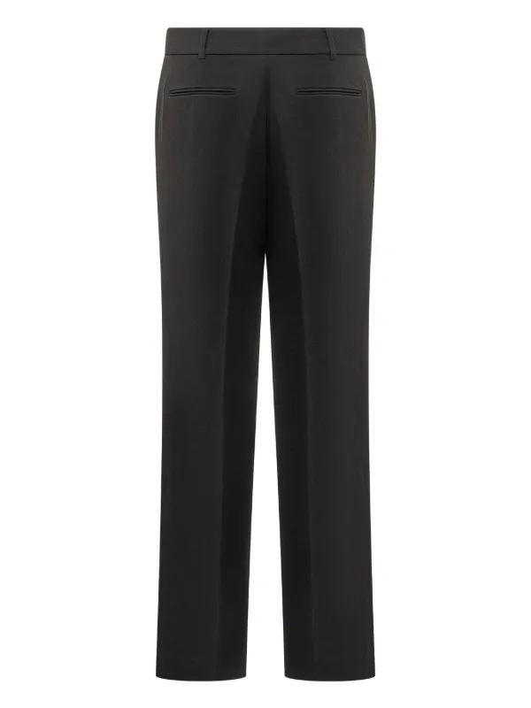 パンツ MICHAEL KORS Women Pants MF43015ENX001 Black Michael Michael Kors pleat-detail Trousers | Black | FARFETCH