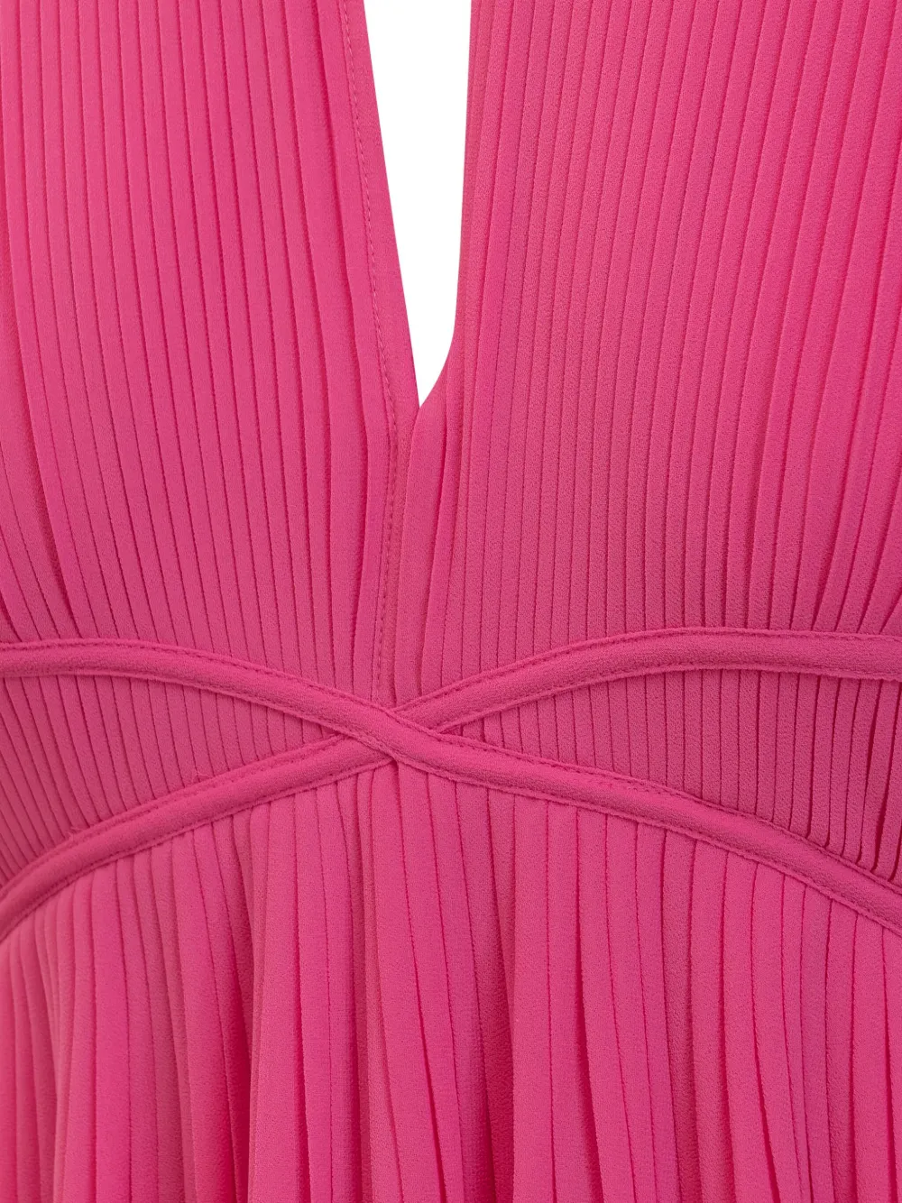 Michael Kors pleated maxi dress Roze