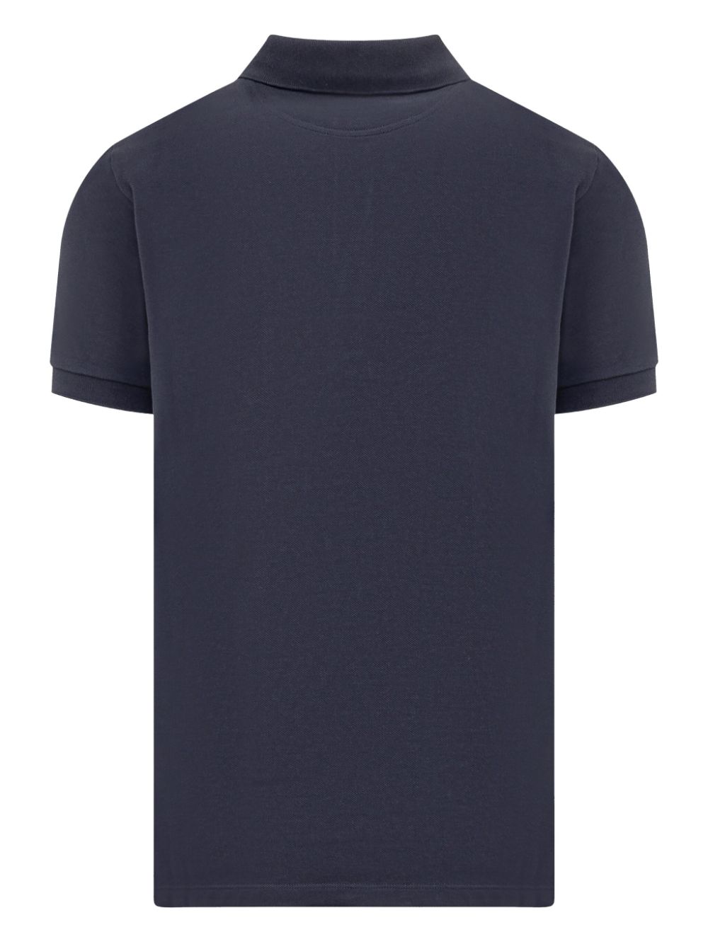 Bally logo-embroidered polo shirt - Blauw