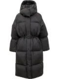 Mackage logo-patch down coat - Black