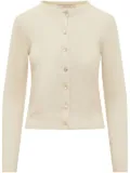 jucca approved crew-neck cardigan - Neutrals