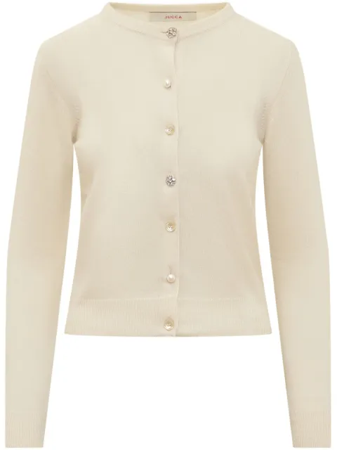 jucca approved crew-neck cardigan
