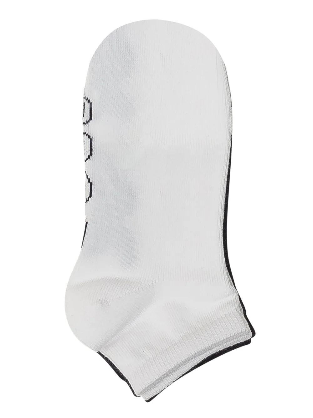 Bosswear Logo-jacquard Socks (pack Of Two) In White