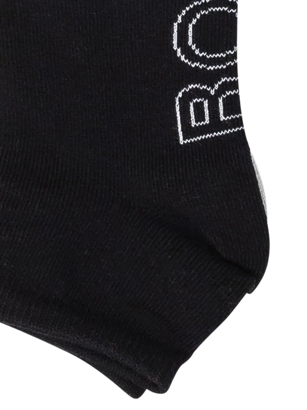 Bosswear Logo-jacquard Socks (pack Of Two) In White