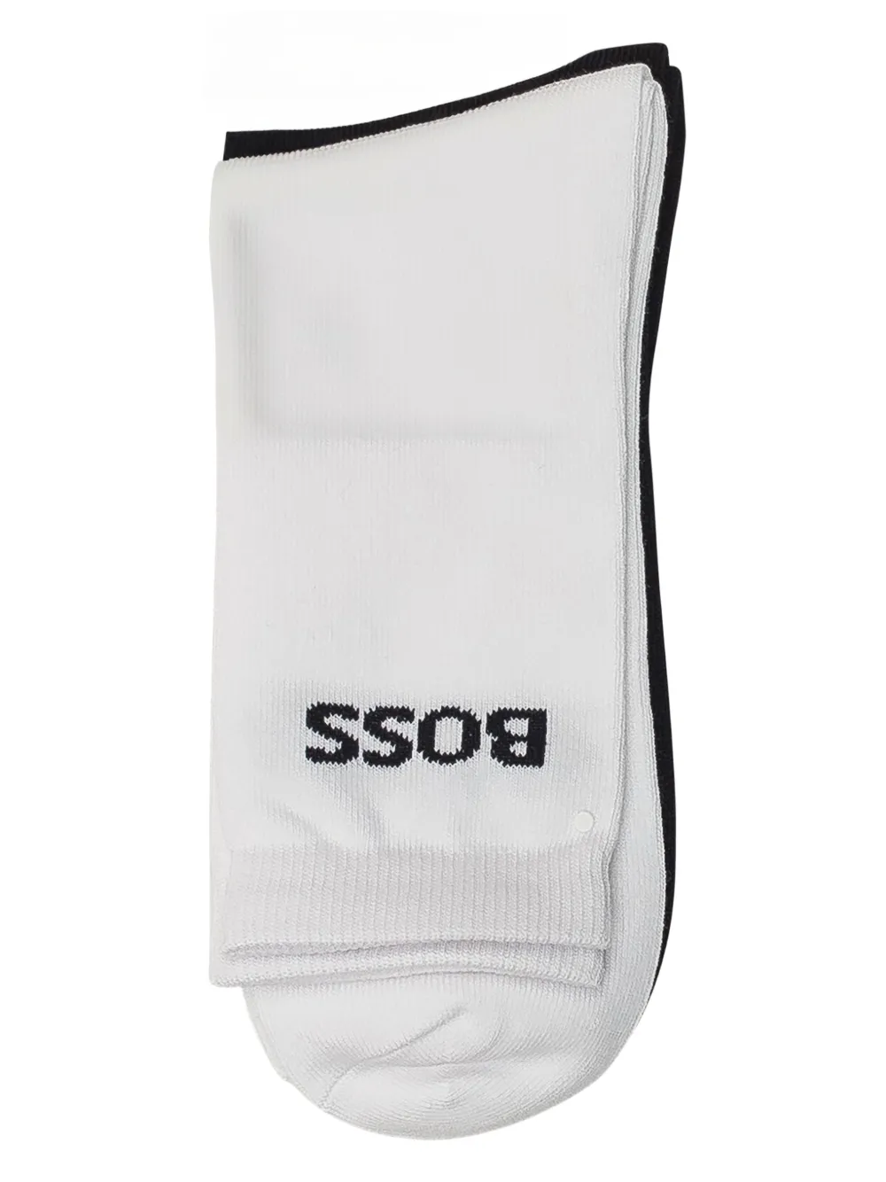 BOSS Kidswear logo-jacquard socks (pack of two) | White | Image 1