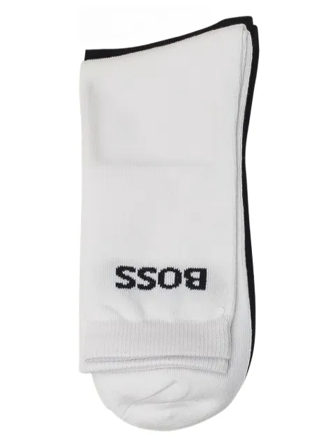 BOSS Kidswear logo-jacquard socks (pack of two)