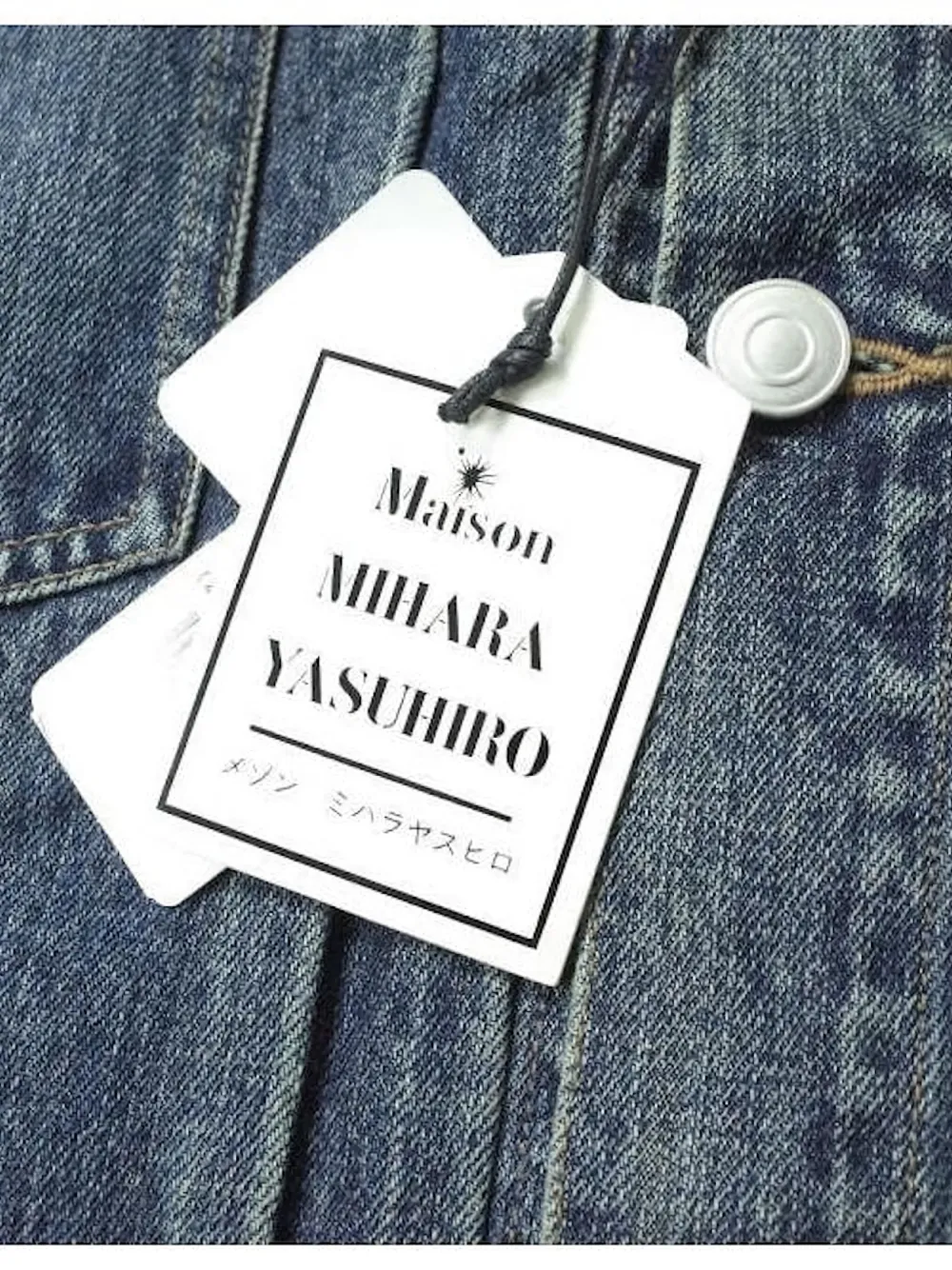 Miharayasuhiro Button-up Jacket In Blue