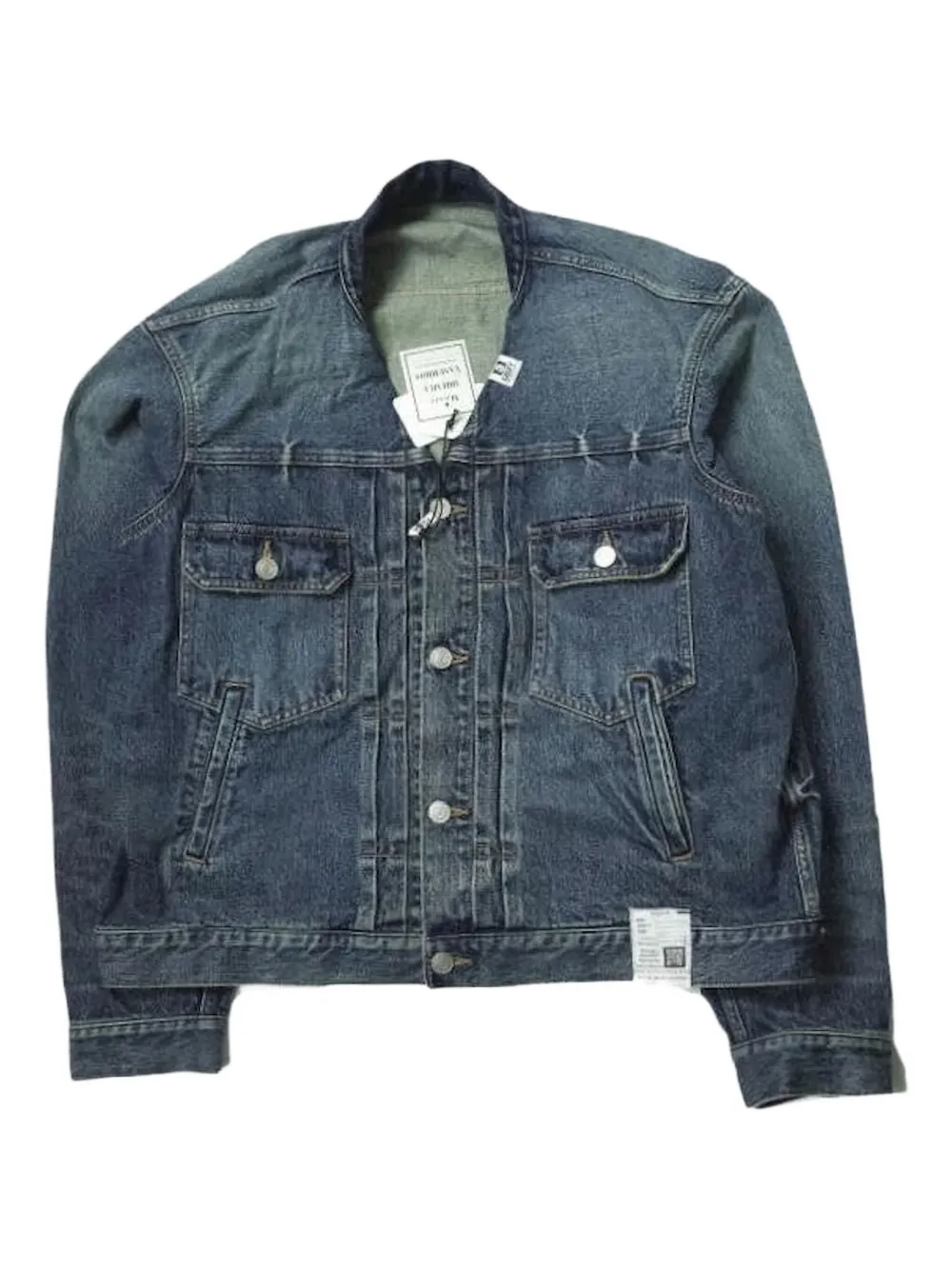 Miharayasuhiro Button-up Jacket In Blue