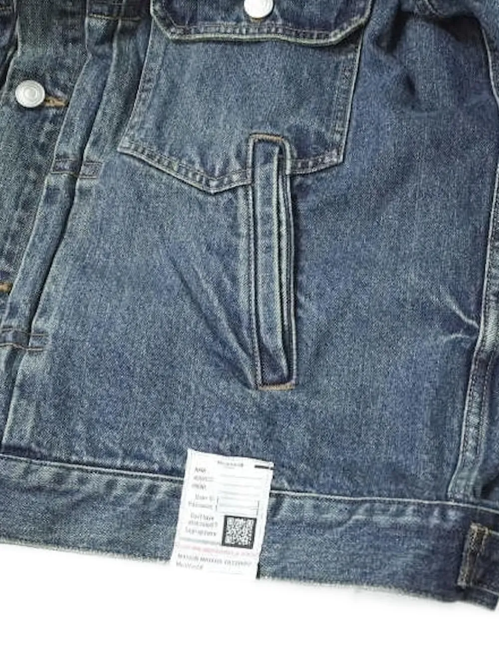 Maison MIHARA YASUHIRO Button-up jack Blauw