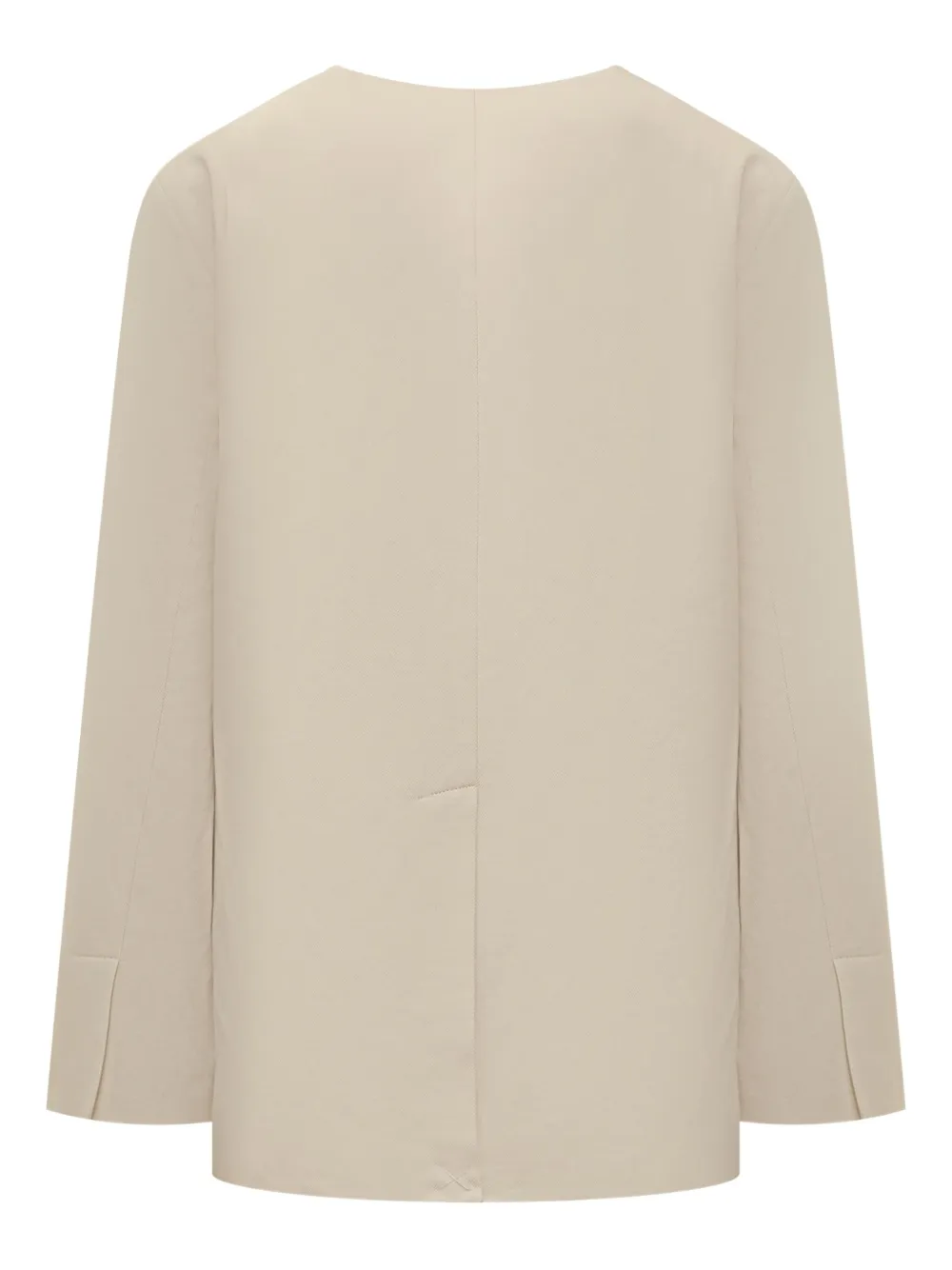 LouLou de Saison Icha blazer met dubbele rij knopen Beige