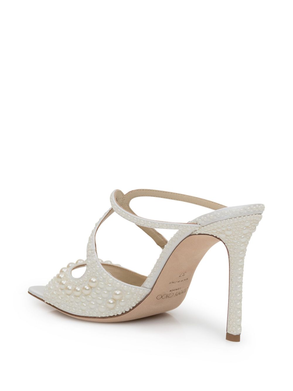 Jimmy Choo 95mm Anise pumps White