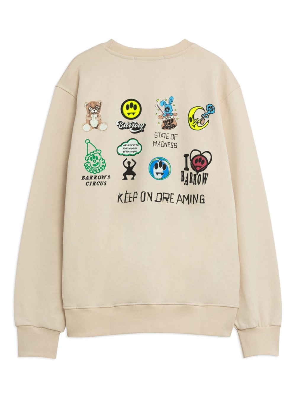 BARROW logo-print sweatshirt - Beige