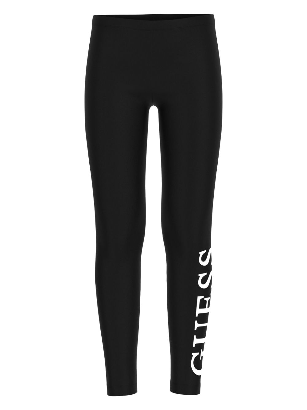 Guess kids Legging met logoprint Zwart