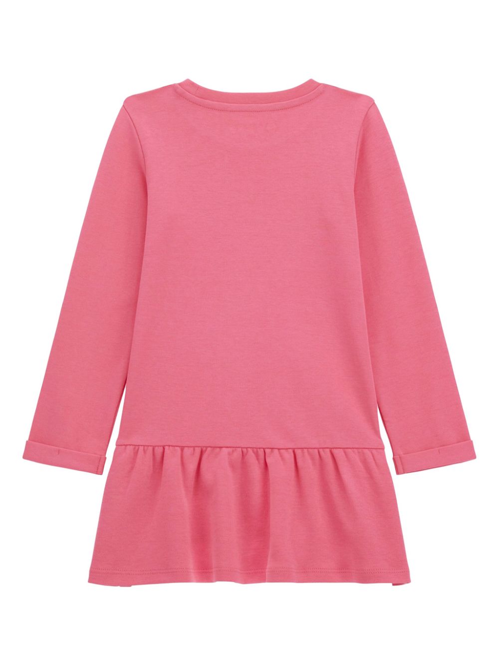 Guess kids logo-print dress - Roze