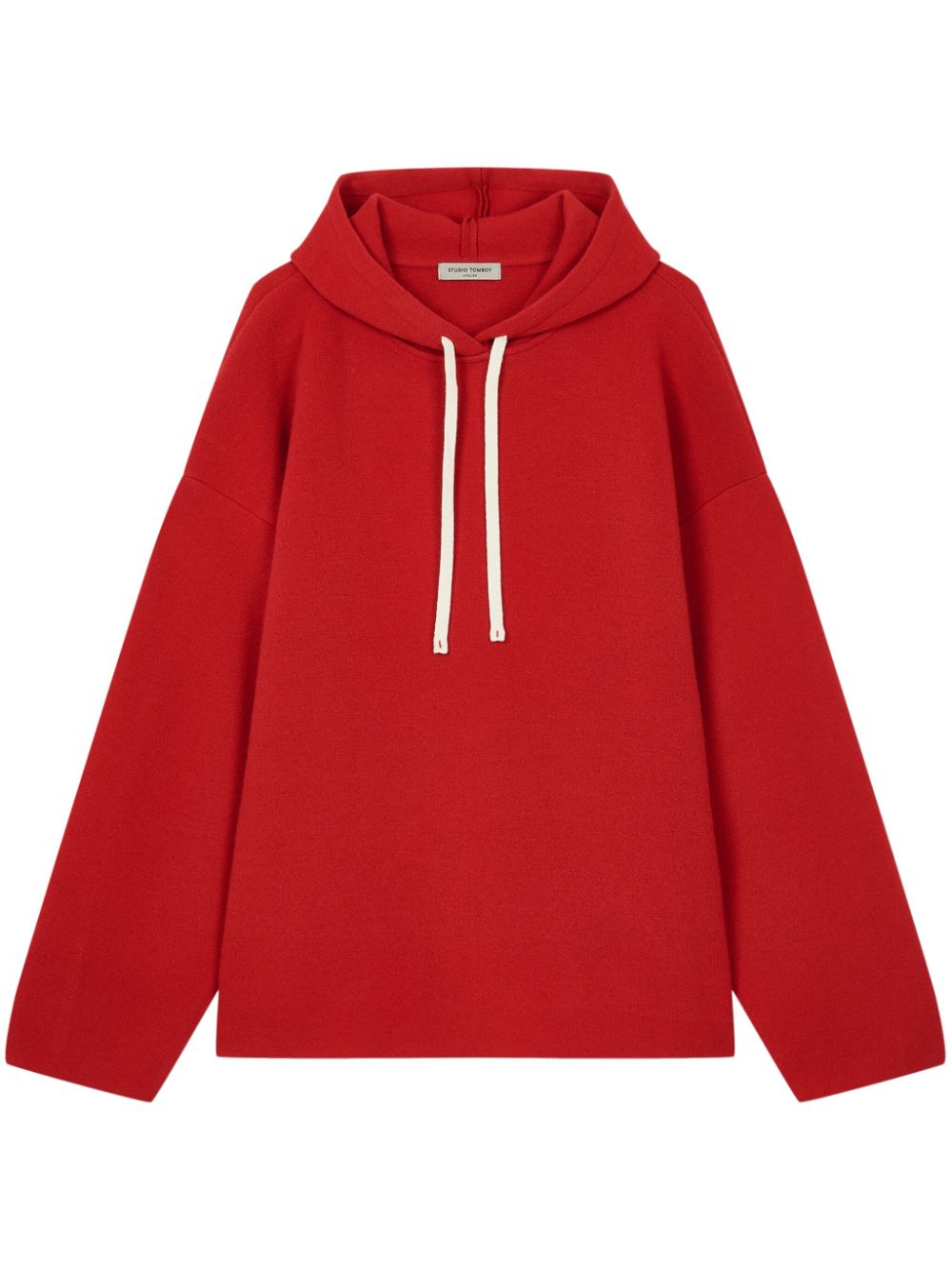 drawstring-hood jumper