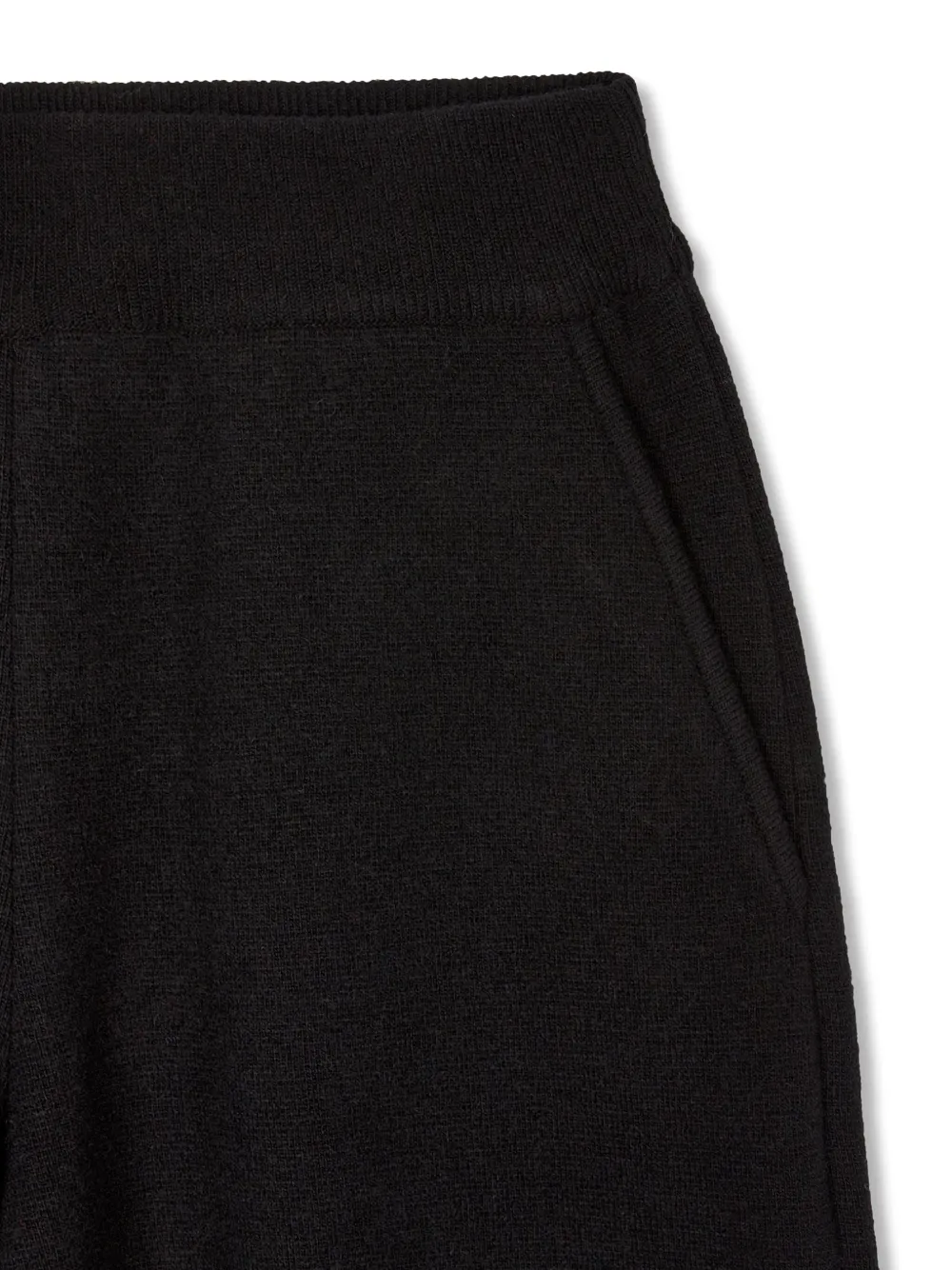 Studio Tomboy Double-weave Trousers In Black