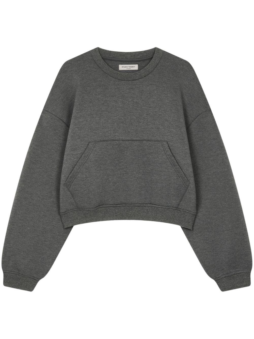 pouch-pocket sweatshirt