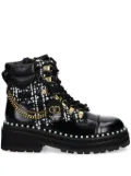 Kurt Geiger London 55mm Chelsea Combat boots - Black