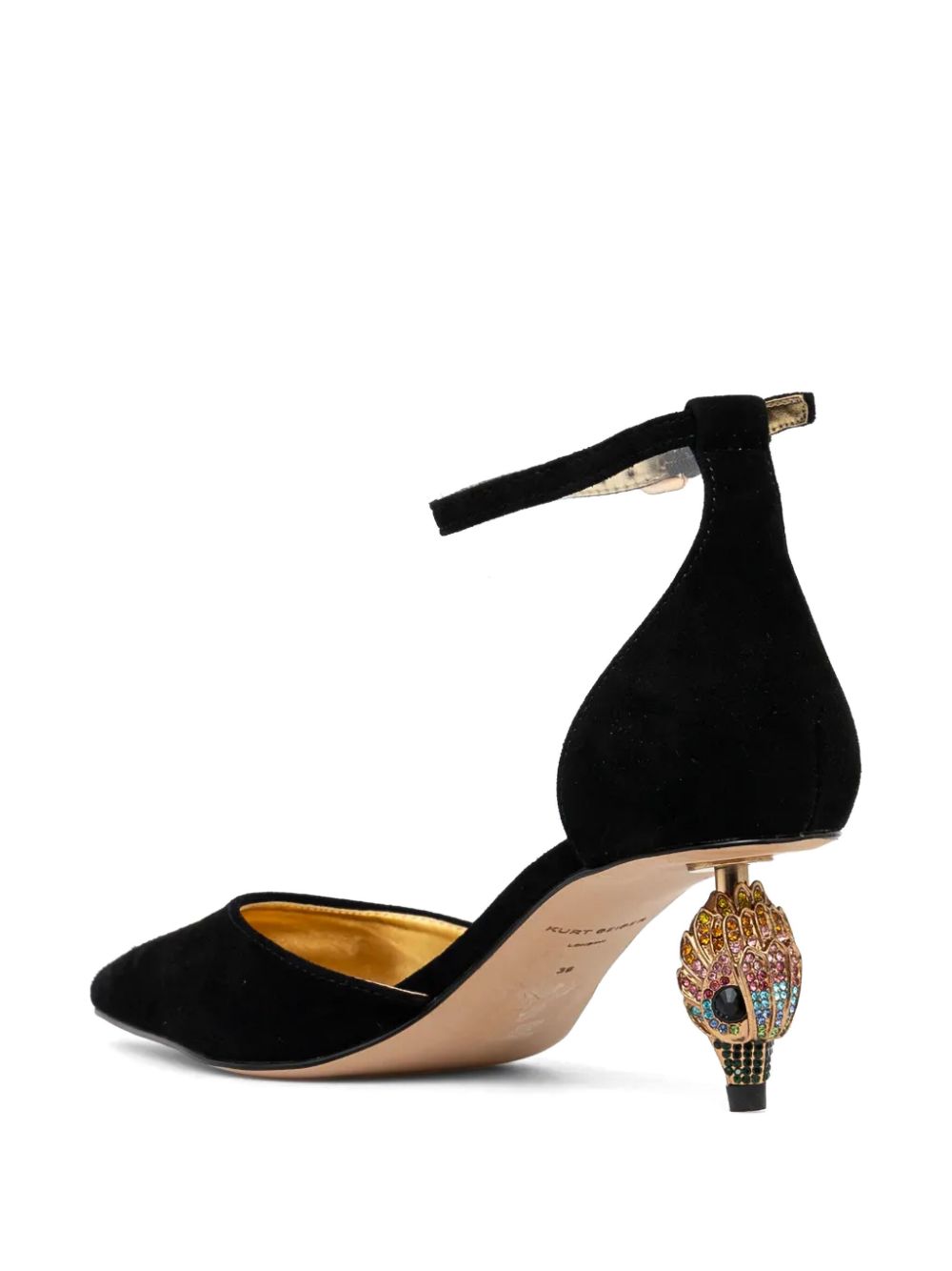 Kurt Geiger London 60 mm pumps met adelaarhak Zwart