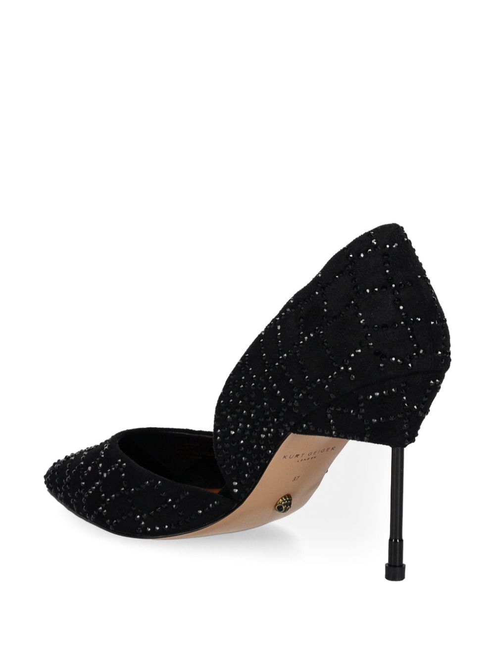 Kurt Geiger London 90 mm Crystal Court pumps Zwart