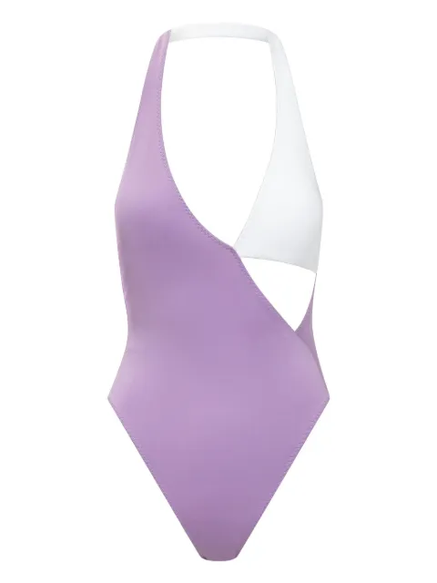 ALESSANDRO VIGILANTE two-tone swimsuit