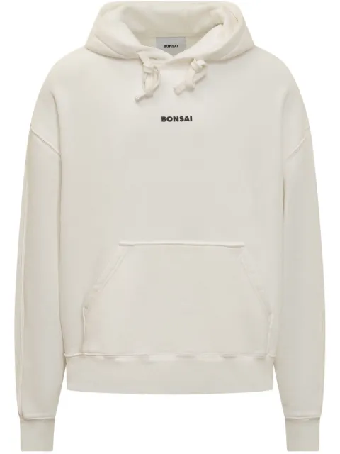 Bonsai hoodie con logo estampado