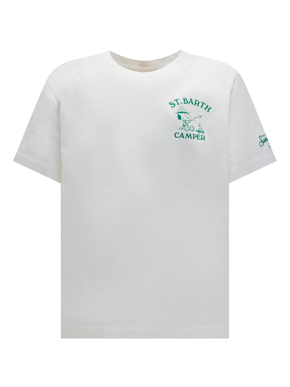 MC2 Saint Barth Kids x Snoopy Peanuts Camper T-shirt Wit