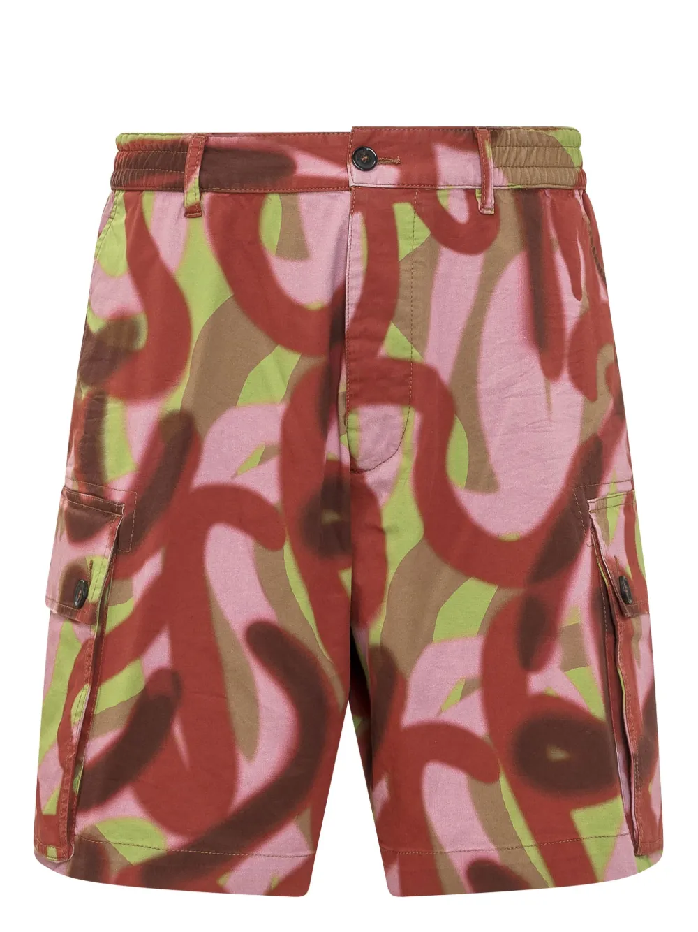 DSQUARED2 FULLY-PRINTED BERMUDA SHORTS