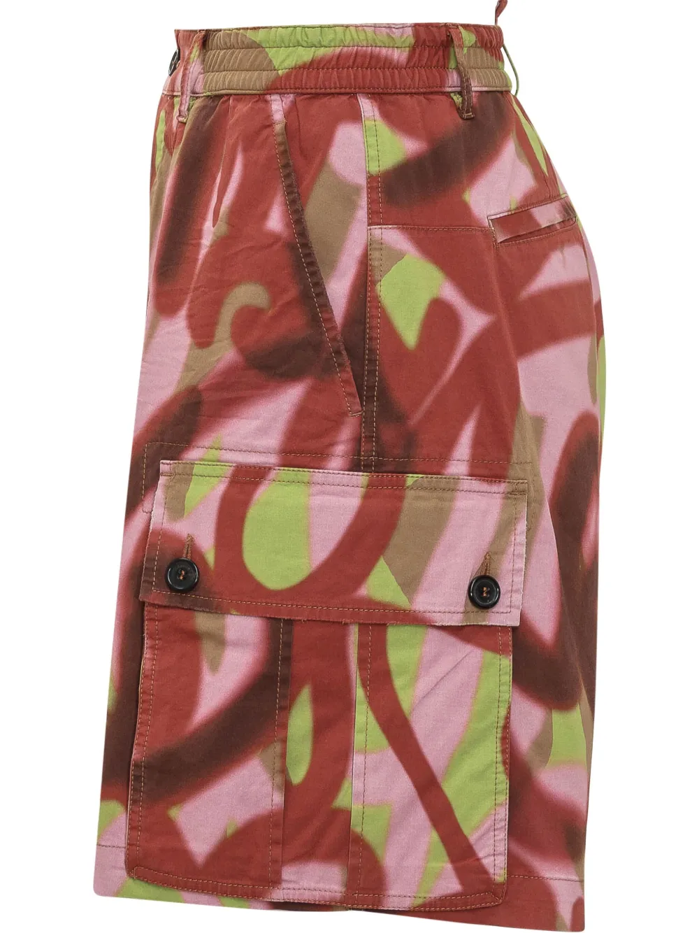 DSQUARED2 FULLY-PRINTED BERMUDA SHORTS